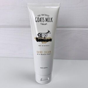 The Natural GOATS MILK Company HAND CREAM with MANUKA HONEY 4.23‎ oz AUSTRALIA